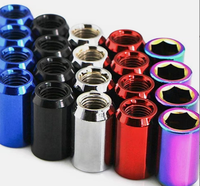 M12 x 1.5 TUNER LUG NUTS KIT JANTE DE COURSE OUVERTE BLOCAGE DE ROUE