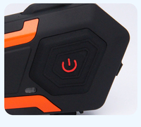 Casque de moto Eurofone V3 PLUS pour interphone, étanche IP67, 3 casques, appairage de 2 motards, 1200M