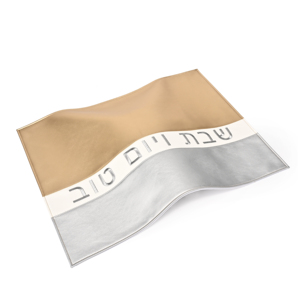 Custom logo patch laser cut PU Leather <strong>Challah</strong> Cover manufacturer Jewish Gift <strong>Bread</strong> gold and silver velvet <strong>challah</strong> covers