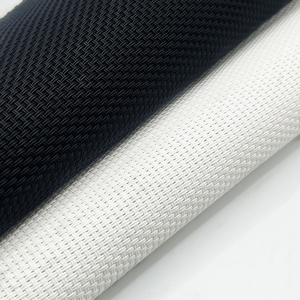 STARUNK Fournisseur Vérifié Tissu en Maille PVC Noir Anti-Bactérien Résistant aux Rayures Matériau Enduit pour Lits surélevés pour Chiens et Animaux de Compagnie - Product Image 2