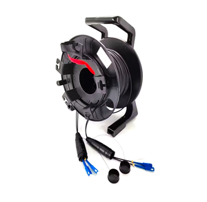 ม้วน<span class=keywords><strong>สาย</strong></span>เคเบิลแบบพกพาคุณภาพสูงทนทานต่อการใช้งานกลางแจ้งม้วนเก็บได้กับสภาพแวดล้อมที่รุนแรงพร้อม<span class=keywords><strong>สาย</strong></span>หุ้มเกราะยุทธวิธี - Product Image 1