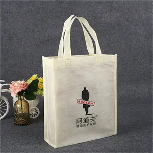 Promotional Custom Logo Nonwoven Tote Bag For Trade Show