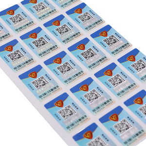 Scratch Off QR mã chống hàng giả nhãn tấm bao bì Hologram Sticker in ấn với độc đáo số Serial - Product Image 3