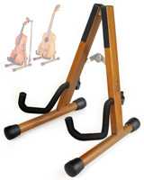 Support de violon en bois massif support de violon détachable accessoire d'instrument de musique support de mandolines produits d'instruments de musique