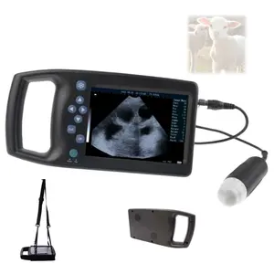 Scanner a ultrasuoni per animali domestici, mucca, veterinaria, macchina ad ultrasuoni portatile per veterinario