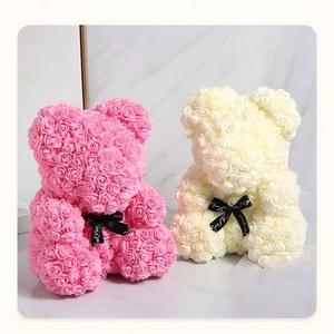 Orso di Fiori in Plastica Fatto a Mano 25cm Regalo per il Festival di Tanabata <span class=keywords><strong>e</strong></span> Compleanno - Product Image 2