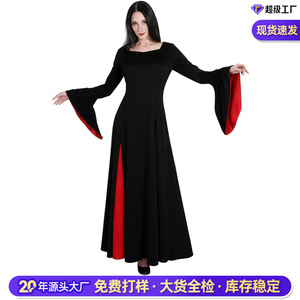 Disfraz de Cosplay de Mom de la Segunda Temporada de Wednesday, Vestido Familiar de Tess Adams para Mujer, Disfraz de Película y Televisión con Etiquetas - Product Image 5