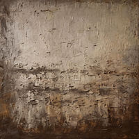 Art mural abstrait moderne Wabi Sabi, peinture sur toile texturée marron beige sans cadre pour la décoration du salon