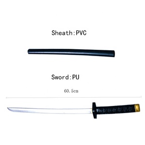 Vente en gros Halloween Japonais Double Épée <span class=keywords><strong>Ninja</strong></span> PU Épée <span class=keywords><strong>Arme</strong></span> Jouet Modèle Cosplay Show Props - Product Image 6