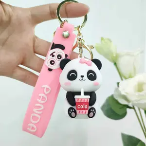 Cartoon Creative Mini Projector Keychain Rubber Luminous Decompression Educational Toy Small Gift Wholesale