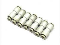 Kq2h04-06a Straight Reducer Fitting 4mmx6mm Push-in Tube Banyak 7 buah, Baru, Asli, Tersedia, dengan Garansi Satu Tahun.