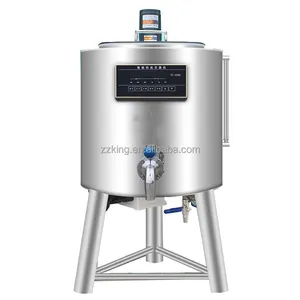 50L low and high temperature pasteurization machine/milk ice cream pasteurizer/milk pasteurization sterilizer with refrigeration