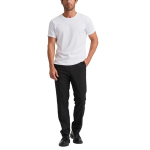 T-shirt de sport en coton tricoté 100% de haute qualité, absorbant l'humidité et la transpiration, coupe ajustée, décontracté, vierge, 180 grammes, commande en gros - Product Image 5
