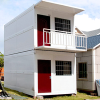 Maison préfabriquée de type K Maison préfabriquée en conteneur de 40 pieds Petite maison mobile moderne pliante et extensible de 20 pieds