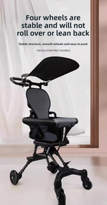 Nuevo Diseño, Venta Directa de Fábrica, Carrito de Bebé Plegable Multifuncional, Ligero y de Alta Gama para Bebés y Niños Pequeños - Product Image 5