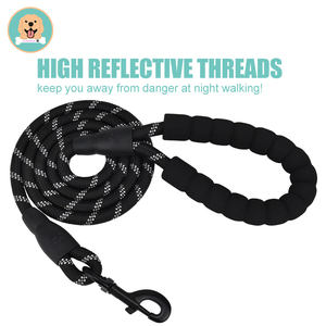 Dropshipping 2024 vendita all'ingrosso Multi colori prodotti per animali domestici riflettente guinzaglio per cani e gatti al sicuro durante la notte - Product Image 3