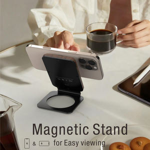 Station de <span class=keywords><strong>chargeur</strong></span> de téléphone portable sans fil en bois magnétique de haute qualité 15W pour <span class=keywords><strong>iPhone</strong></span> série 17/16/15 - Product Image 5