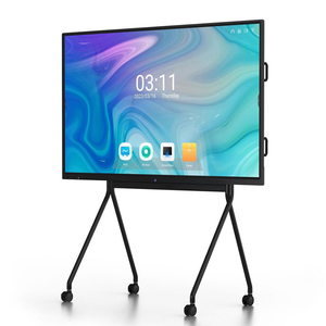 Dual OS movable Stand màn hình cảm ứng tương tác 4K UHD tất cả trong một cuộc họp hội đồng quản trị được xây dựng trong máy ảnh cho doanh nghiệp - Product Image 5