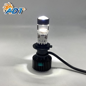Phare de moto tout-en-un avec projecteur Y6 Y7 Y8 Y9, ampoules H7 H8 H11 9005 9006, mini lentille LED H4, projecteur de phare à faisceau Hi/Lo - Product Image 3