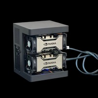 Ordinateur Serveur IA DeepSeek Haute Performance LLaMA Vllm V100 32 Go 16 SXM3 avec NVLink Double GPU X99 E5 Workstation