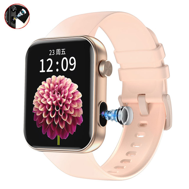 2026 New Camera Smart Watch Men Women Photos Record Video Health Monitor Waterproof Sports Fitness HD Bluetooth Call Smart Watch