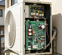 Carte de commande principale pour unité extérieure de climatiseur à onduleur OEM ODM, carte de commande de compresseur CC pour système de climatisation split HVAC