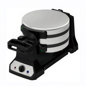 <span class=keywords><strong>Gaufrier</strong></span> en acier inoxydable 1400W avec logo personnalisé <span class=keywords><strong>Gaufrier</strong></span> belge <span class=keywords><strong>rotatif</strong></span> électrique <span class=keywords><strong>double</strong></span> classique avec plaques antiadhésives - Product Image 1