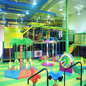 ชุดสนามเด็กเล่นในร่มสำหรับเด็กเครื่องเล่นแบบสไลด์สวนสนุกโรงงานขายส่ง - Product Image 6