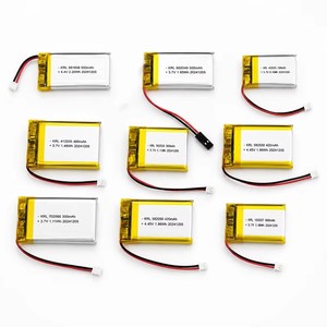 Batterie polymère Lipo mince 170 mAh 601230 certifiée UN38.3 par le fabricant KC, certifiée MSDS, OEM ODM pour montre connectée et appareil portable - Product Image 3