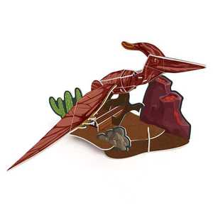 Vente en gros de papier 3D d'animal de dessin animé mignon, jouet éducatif de bricolage, cadeau de puzzle classique pour enfants, <span class=keywords><strong>dinosaure</strong></span> en mousse - Product Image 5