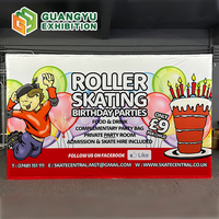 Display Pameran Dagang, Banner Pop Up, Backdrop, Display Kain Portabel, Dinding Display Lurus, Banner Custom dengan Stand