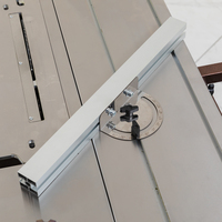 Scie à panneaux horizontale multifonctionnelle de haute qualité à prix compétitif, scie à table coulissante avec moteur 110V/220V