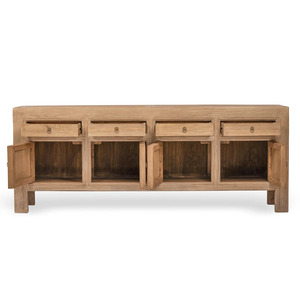 Solid Wood <b>Sideboard</b> Cabinet Multifunctional Storage Furniture for Dining Room Living Room Apartment Hotel Use Wholesale - Product Image 6