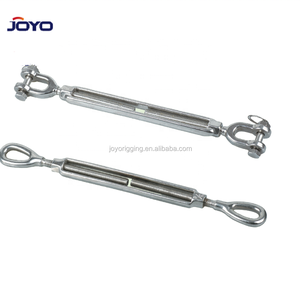 고품질 리깅 헤비 듀티 미국형 스테인리스 스틸 S304 또는 Ss316 턴버클 아이 훅 조 엔드 포함... - Product Image 1