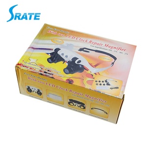 Lente d'Ingrandimento per Riparazione Orologi 10X 15X 20X <span class=keywords><strong>25X</strong></span> con Luce LED NO.9892GJ-3A - Product Image 2
