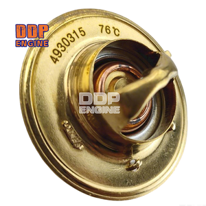 เทอร์โมสตัทเครื่องยนต์ดีเซลสำหรับเครื่องจักรก่อสร้าง รุ่น 1306R2-010-B2 สำหรับคัมมินส์ 4B3.9 4BT3.9 6BT5.9 6BTA5.9 EQB - Product Image 1