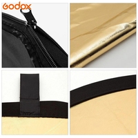 Réflecteur Godox 5-en-1 Ovale Portable Pliable Multi-Disque pour Studio Photo, Éclairage Appareil Photo et Diffuseur