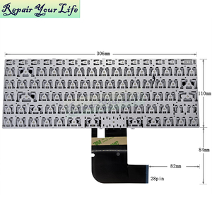 Nuevo teclado negro sin retroiluminación para computadora portátil en inglés de EE. UU. Para Bmax Book S13A Notebook <span class=keywords><strong>Keyboard</strong></span> MB3081004 PRIDE + K3913 - Product Image 3