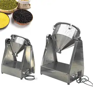 MEIJIN China Industry Stainless Drum Blend Lab Fine Coating Coffee Metal Food Soap Seasoning Powder Mixer Small