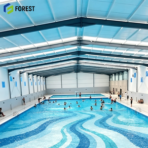 Centre aquatique modulaire préfabriqué en acier, conçu sur mesure, pour complexe sportif aquatique intensif - Product Image 1