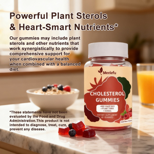 Compléments de cholestérol avec 1500 mg de stérols et stanols végétaux, gommes pour le soutien du cholestérol, gommes complexes pour le cholestérol - Product Image 6