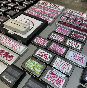 مجوهرات Qinglong بالجملة مخصصة فضفاضة مختبر نمت الأحجار الكريمة شكل فاخر مختبر نمت الياقوت والأحجار الكريمة الوردي الساخن - Product Image 2