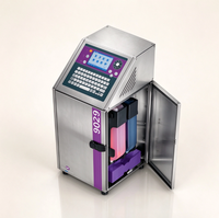 Printer Inkjet M9029 CIJ Printhead XP600 Kontrol Android Satu Warna Tinta Dye Pengkodean Tanggal Produksi