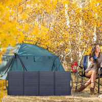 Le chargeur de panneau solaire pliable portable 100W prend en charge tous les périphériques USB