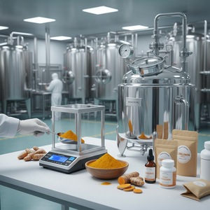 ผงเคอร์คูมินสกัดจากน้ำมาตรฐานสำหรับผลิตภัณฑ์ดูแลข้อต่อและสุขภาพช่วงวัยใหม่ - Product Image 3