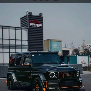 Pour Mercedes-Benz Classe G G Wagon W463A W464 G63 G500 : Diffuseur avant en fibre de carbone sèche style R, pièces de voiture, lèvre avant - Product Image 6