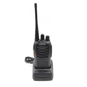 Ucuz BAOFENG BF-888S el taşınabilir radyo UHF 400-470MHz iki yönlü radyo Walkie Talkie BF888S Dual Band radyo