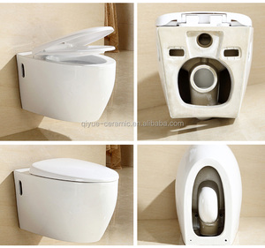 Phong cách mới phòng tắm vệ sinh tường hungtoilet gốm washdown treo tường nhà vệ sinh - Product Image 4