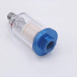 스프레이 건 필터 공기 구동 페인트 분무기 필터 알루미늄 + 철 + PC + 구리 코어 - Product Image 4