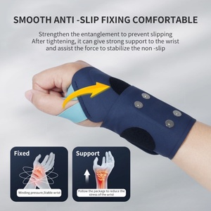 Wireless EMS Hand <b>Heating</b> <b>Pad</b> Wrap Rechargeable Hot Compress Wrist Guard Support Band Electric Heated Wrist <b>Massager</b> - Product Image 5